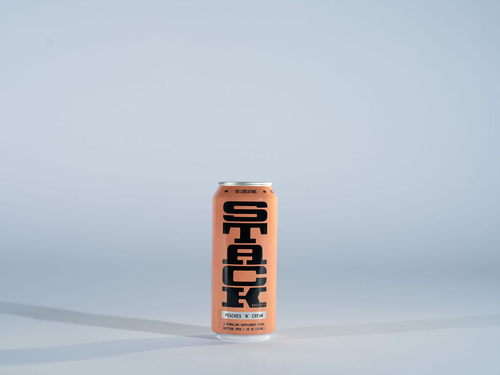 Stack Society Peaches and Cream Fit Drink 12-Pack